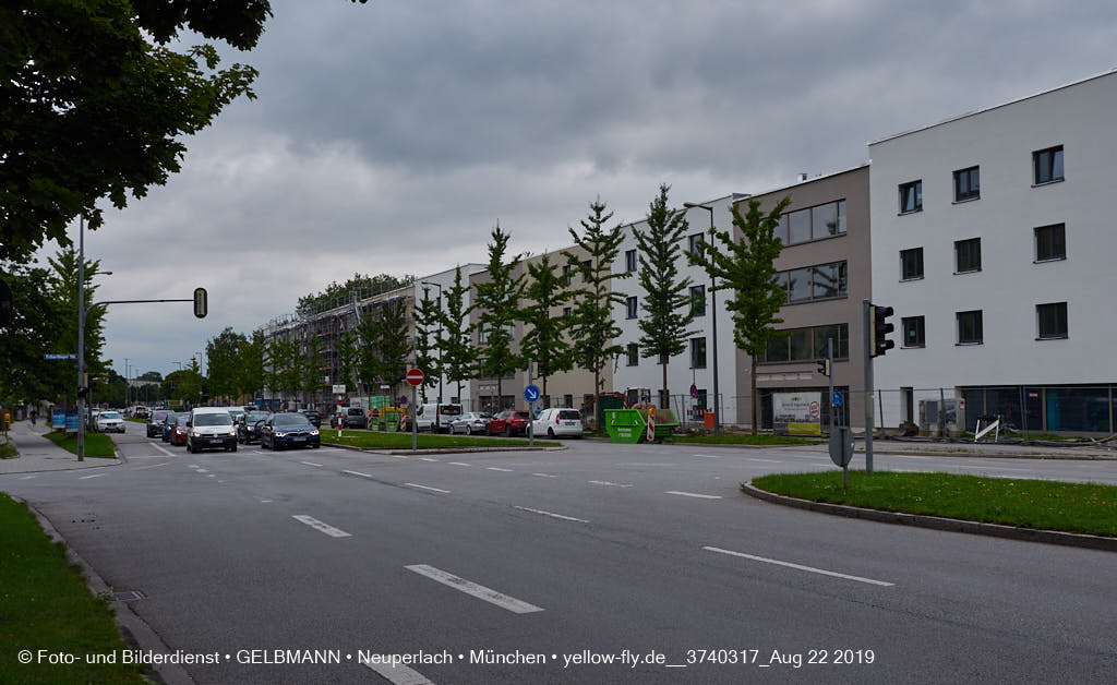 22.08.2019 - Baustelle Maikäfersiedlung in Neuperlach