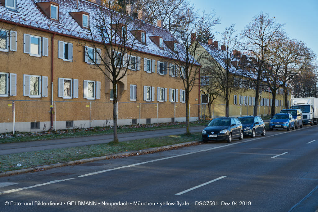 04.12.2019 - Baustelle Maikäfersiedlung in Neuperlach