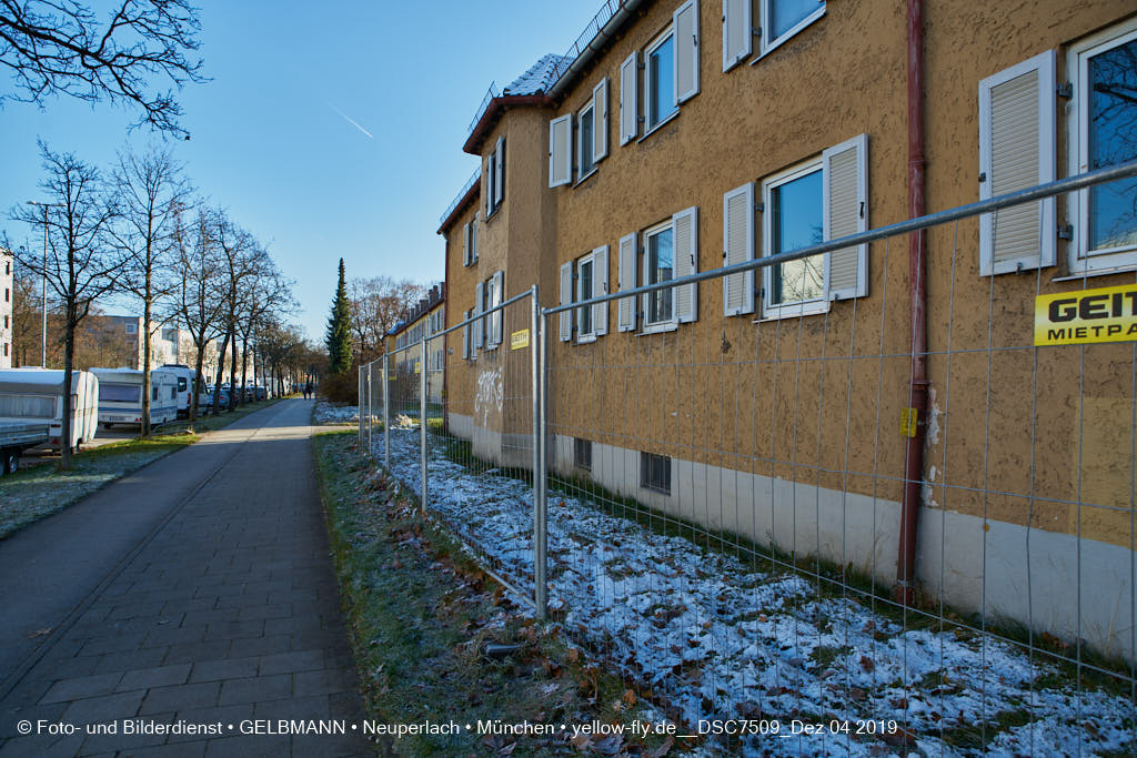 04.12.2019 - Baustelle Maikäfersiedlung in Neuperlach