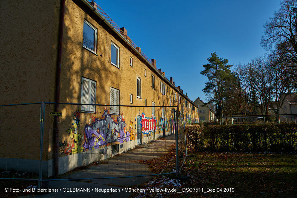 04.12.2019 - Baustelle Maikäfersiedlung in Neuperlach