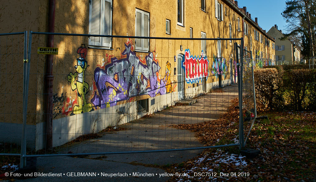 04.12.2019 - Baustelle Maikäfersiedlung in Neuperlach
