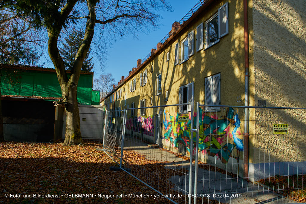 04.12.2019 - Baustelle Maikäfersiedlung in Neuperlach