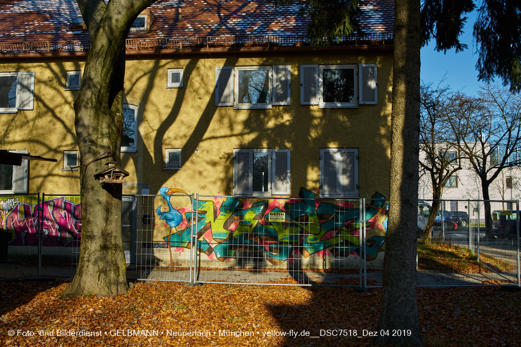 04.12.2019 - Baustelle Maikäfersiedlung in Neuperlach
