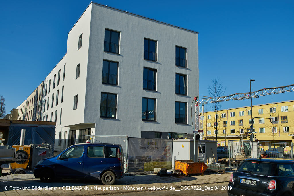 04.12.2019 - Baustelle Maikäfersiedlung in Neuperlach