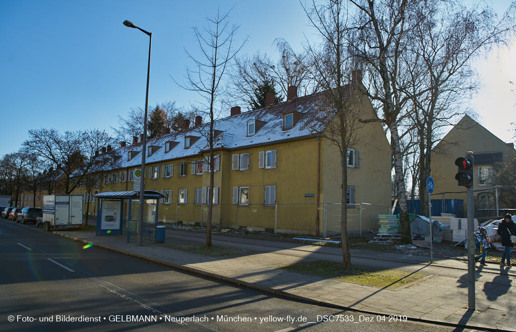 04.12.2019 - Baustelle Maikäfersiedlung in Neuperlach