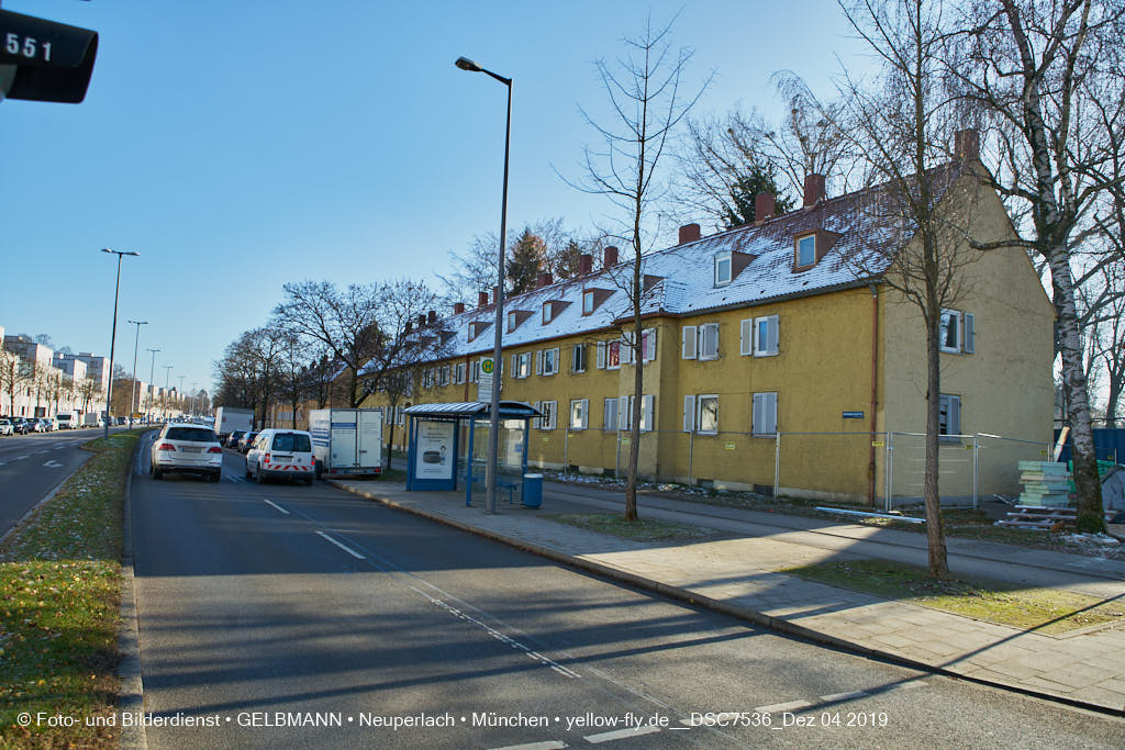 04.12.2019 - Baustelle Maikäfersiedlung in Neuperlach