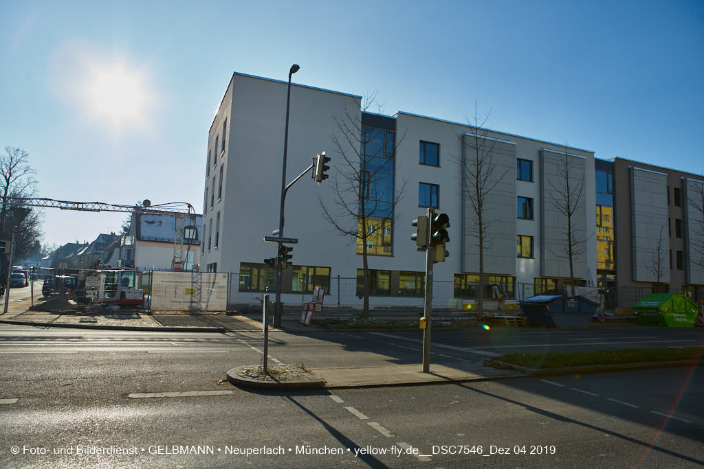04.12.2019 - Baustelle Maikäfersiedlung in Neuperlach