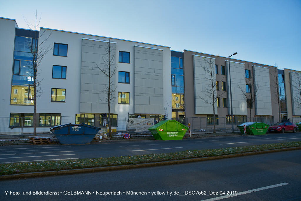 04.12.2019 - Baustelle Maikäfersiedlung in Neuperlach