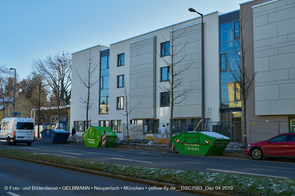 04.12.2019 - Baustelle Maikäfersiedlung in Neuperlach