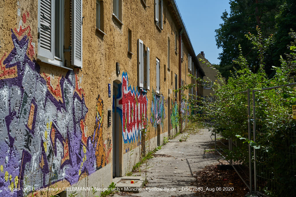 06.08.2020 - Baustelle Maikäfersiedlung in Neuperlach
