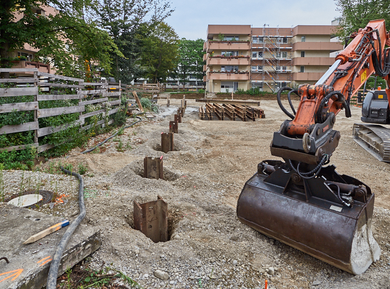23.08.2019 - Bohrungen am Oskar-Maria-Graf-Ring