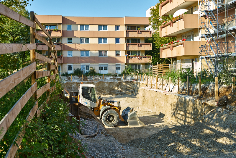 11.09.2019 - Neuperlach-Online.de/oskar-maria-graf-ring - Aufstockung in Neuperlach