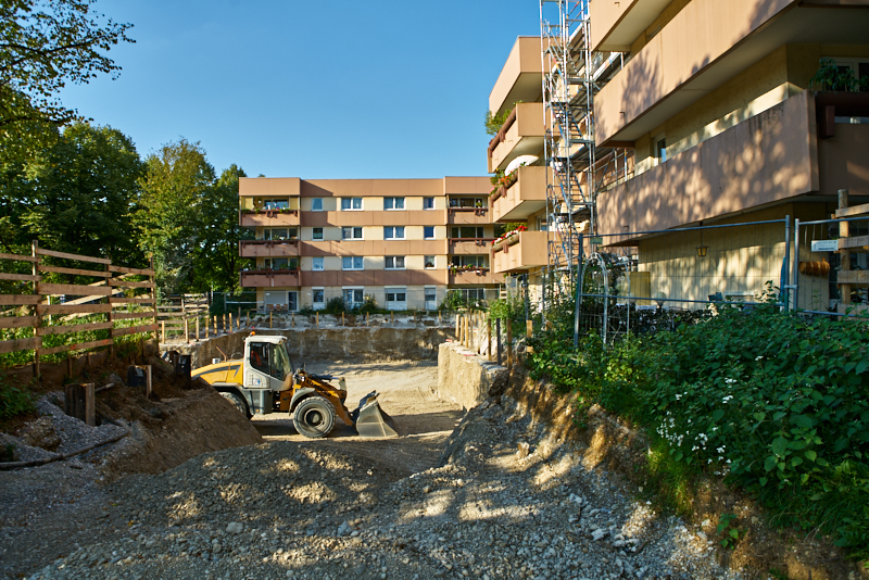 11.09.2019 - Neuperlach-Online.de/oskar-maria-graf-ring - Aufstockung in Neuperlach