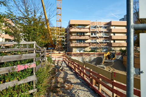 23.10.2019 - Ein Kran für den Oskar-Maria-Graf-Ring