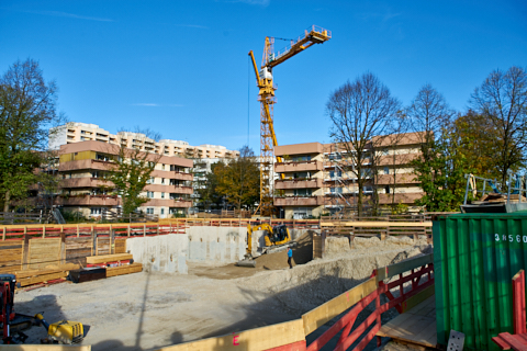 23.10.2019 - Ein Kran für den Oskar-Maria-Graf-Ring