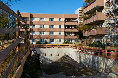 23.10.2019 - Ein Kran für den Oskar-Maria-Graf-Ring