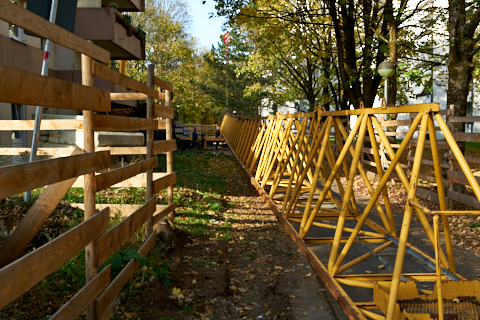 23.10.2019 - Ein Kran für den Oskar-Maria-Graf-Ring