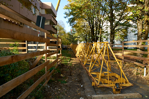 23.10.2019 - Ein Kran für den Oskar-Maria-Graf-Ring
