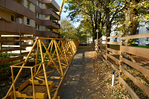 23.10.2019 - Ein Kran für den Oskar-Maria-Graf-Ring