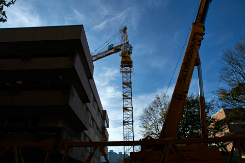 23.10.2019 - Ein Kran für den Oskar-Maria-Graf-Ring