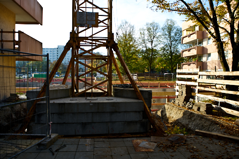 23.10.2019 - Ein Kran für den Oskar-Maria-Graf-Ring