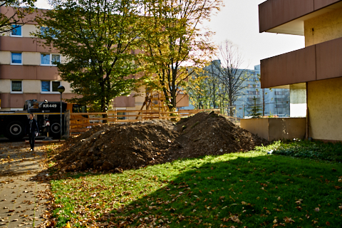 23.10.2019 - Ein Kran für den Oskar-Maria-Graf-Ring