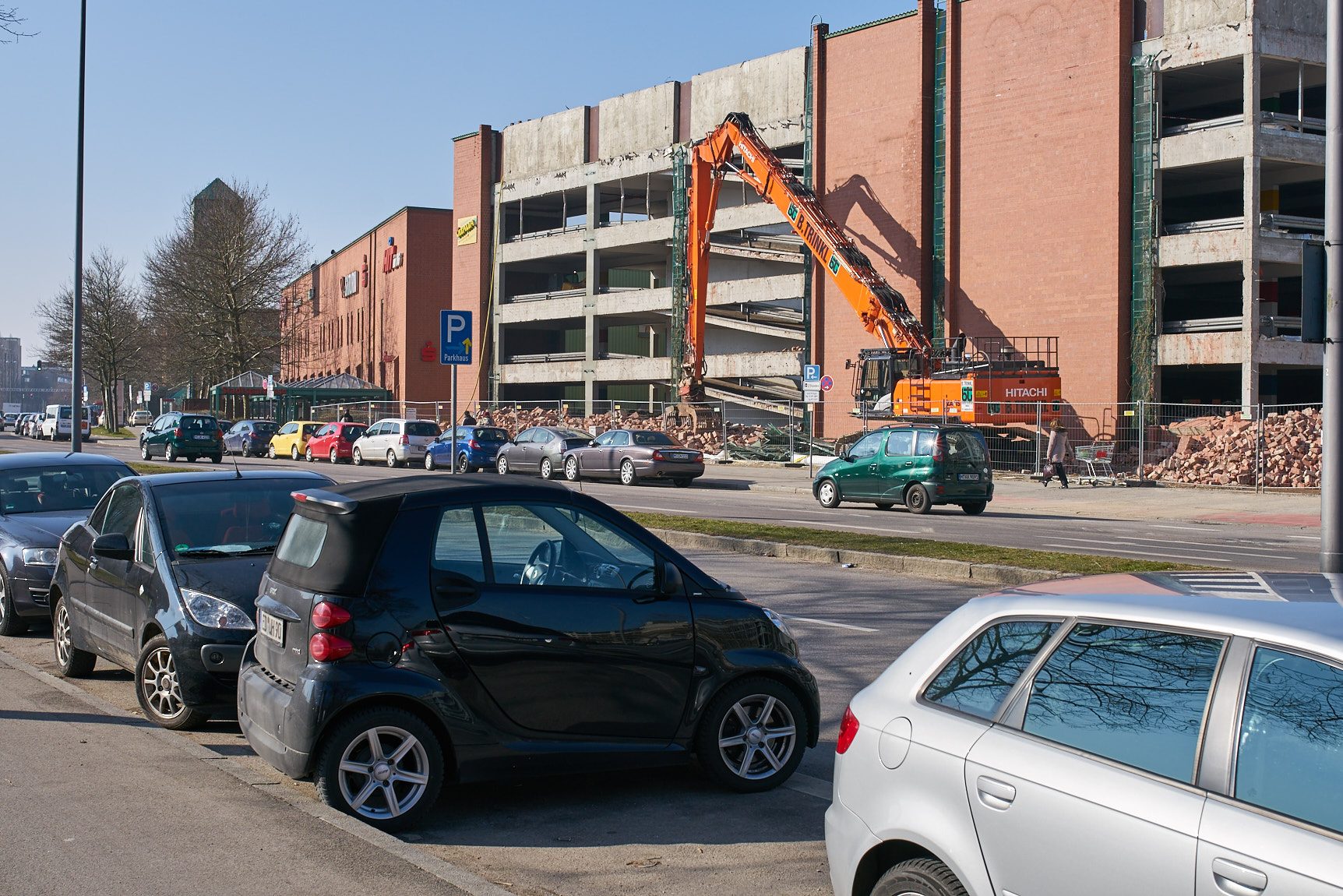 Neuperlach - Die PEP-BAUSTELLE am 18.03.2016