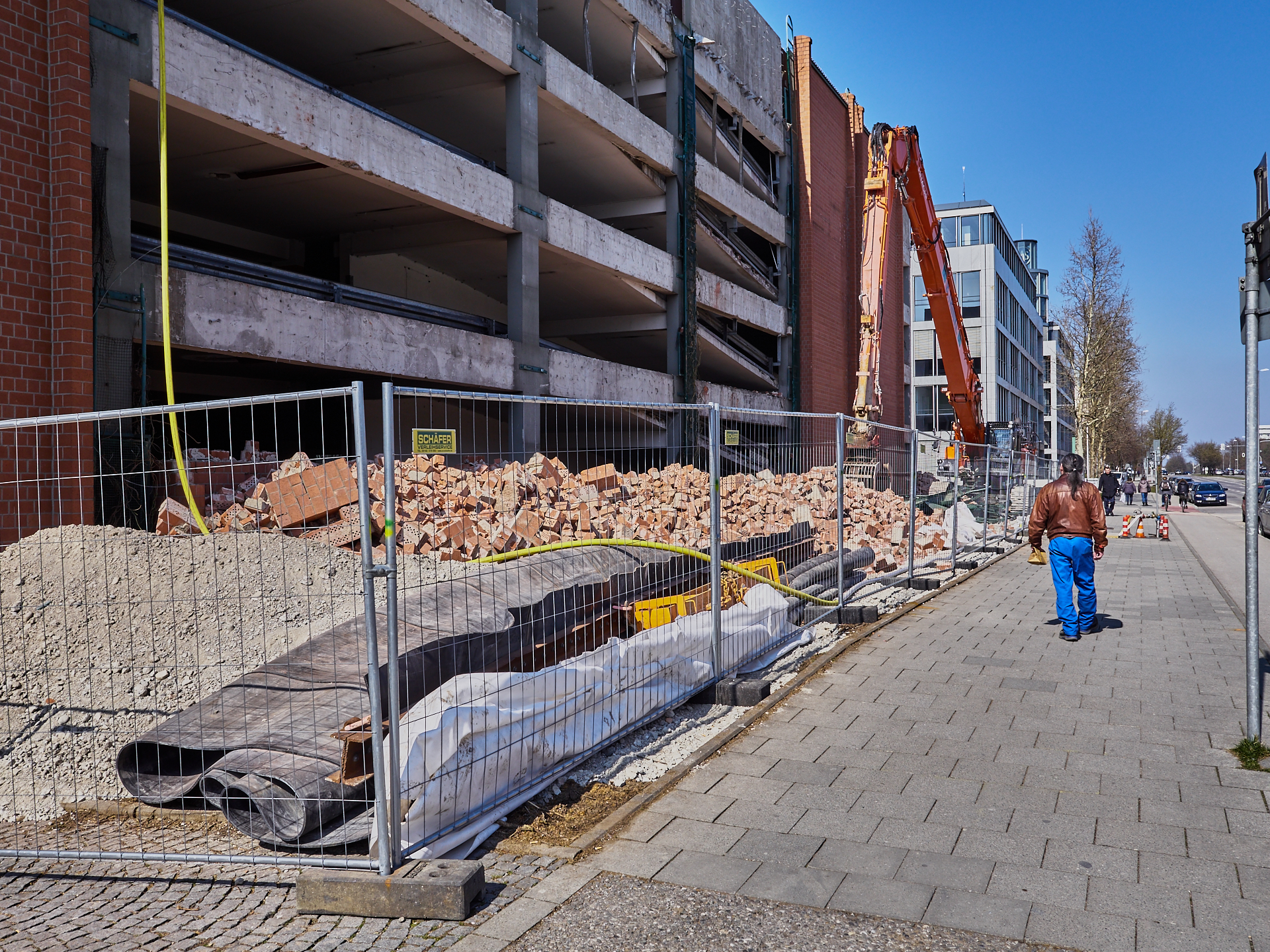 Neuperlach - Die PEP-BAUSTELLE am 18.03.2016