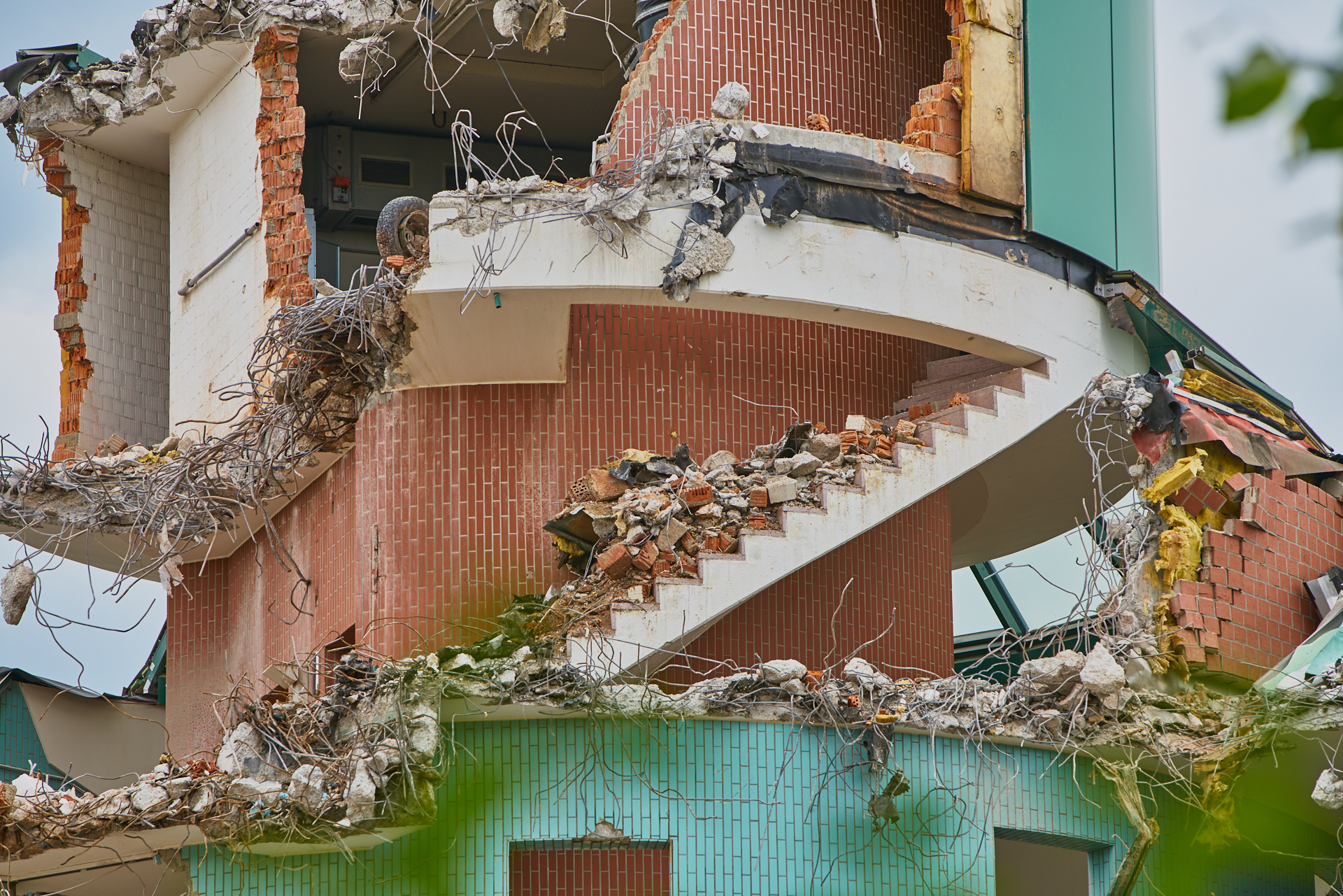 NEUPERLACH, PEP-BAUSTELLE - ABRISS UND NEUBAU NEUPERLACH, PEP-BAUSTELLE - ABRISS UND NEUBAU