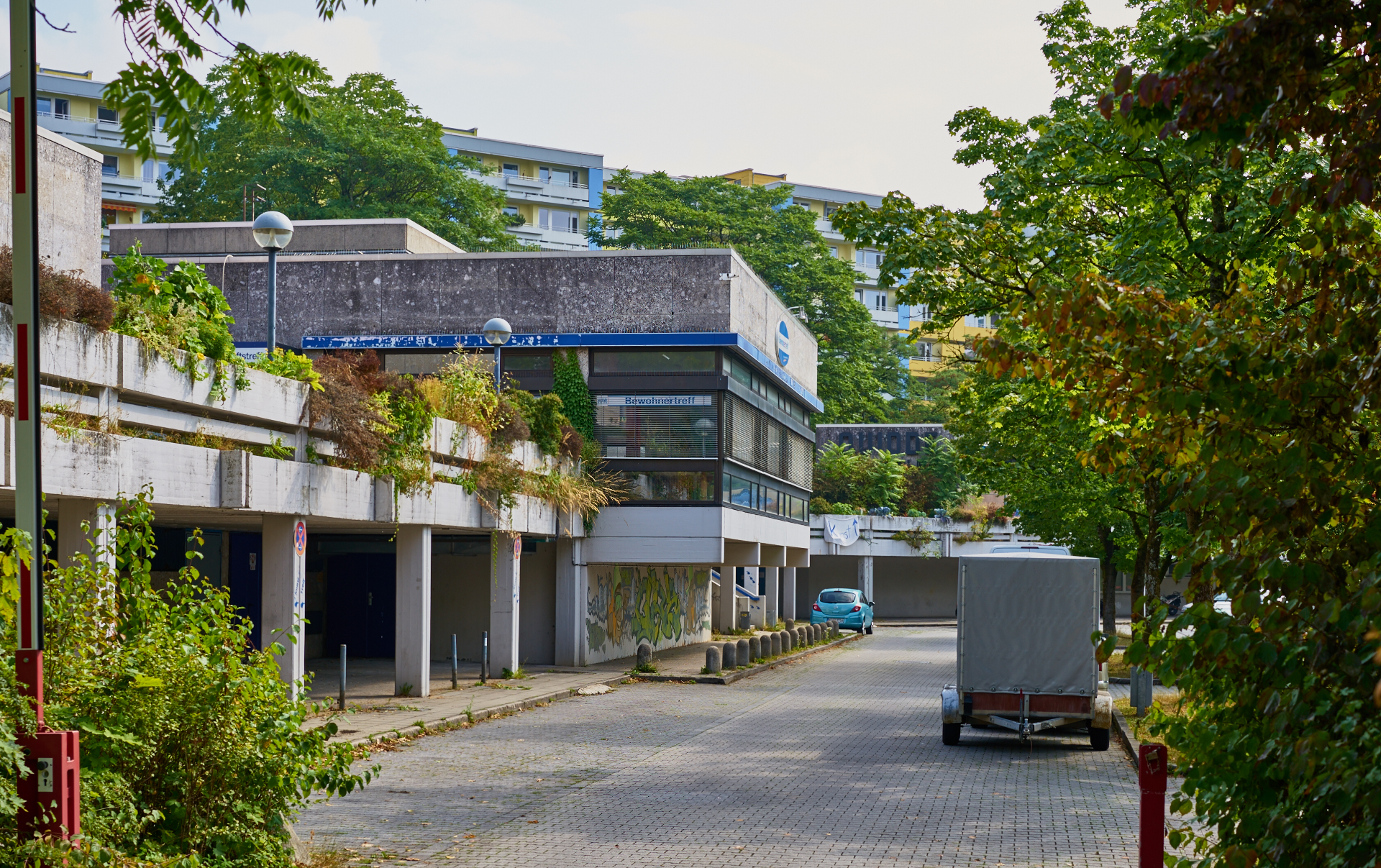 #Neuperlach, #Quiddezentrum, #Kultur, #Kunst, #Kunsttreff, #Streetart, #Grafitties, #Abriss, #Neubau, #CAZ123