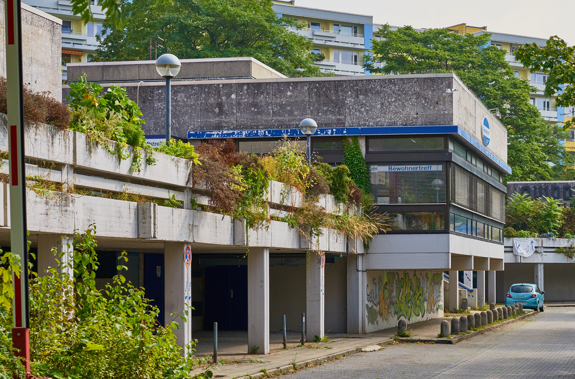 #Neuperlach, #Quiddezentrum, #Kultur, #Kunst, #Kunsttreff, #Streetart, #Grafitties, #Abriss, #Neubau, #CAZ123