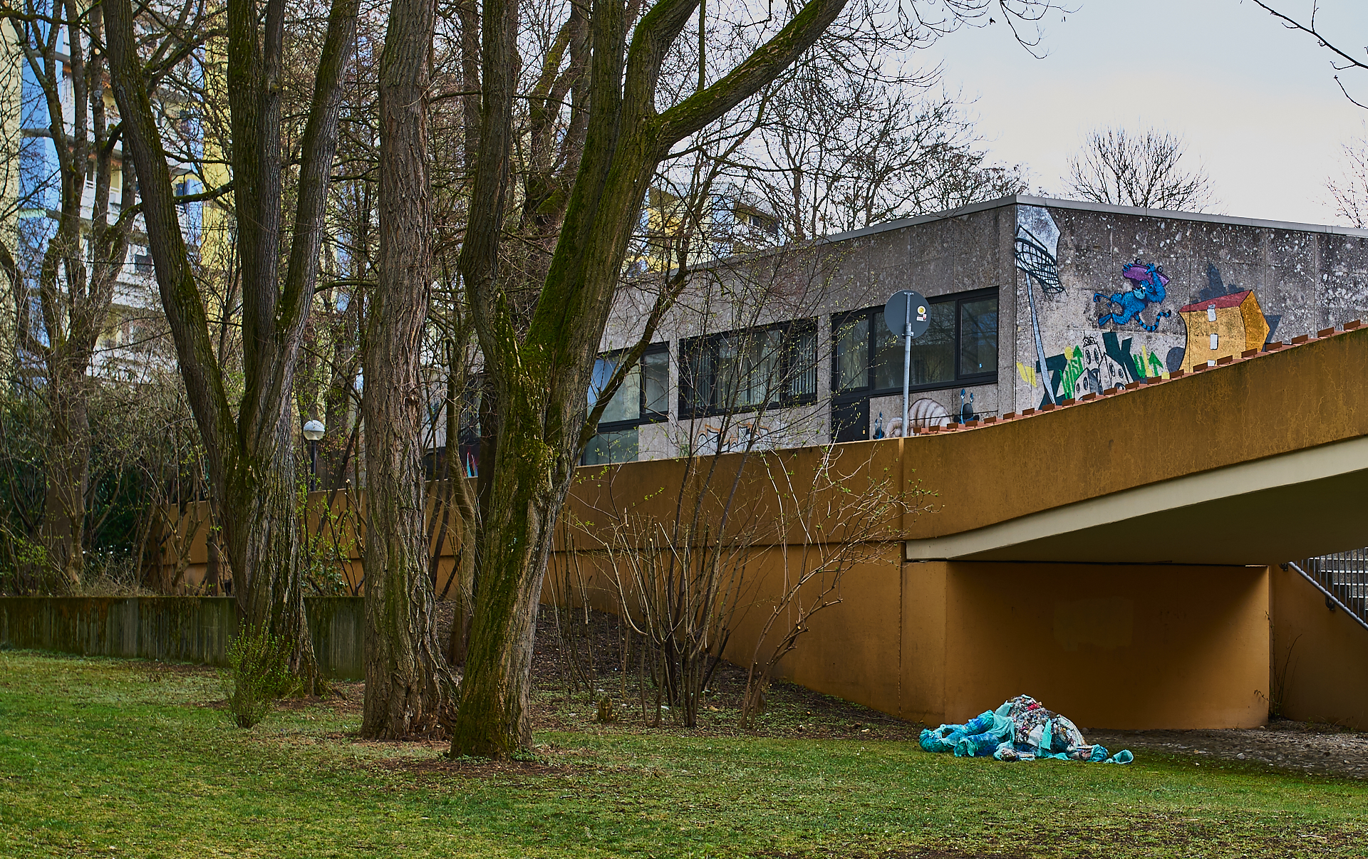 #Neuperlach, #Quiddezentrum, #Kultur, #Kunst, #Kunsttreff, #Streetart, #Grafitties, #Abriss, #Neubau, #CAZ123