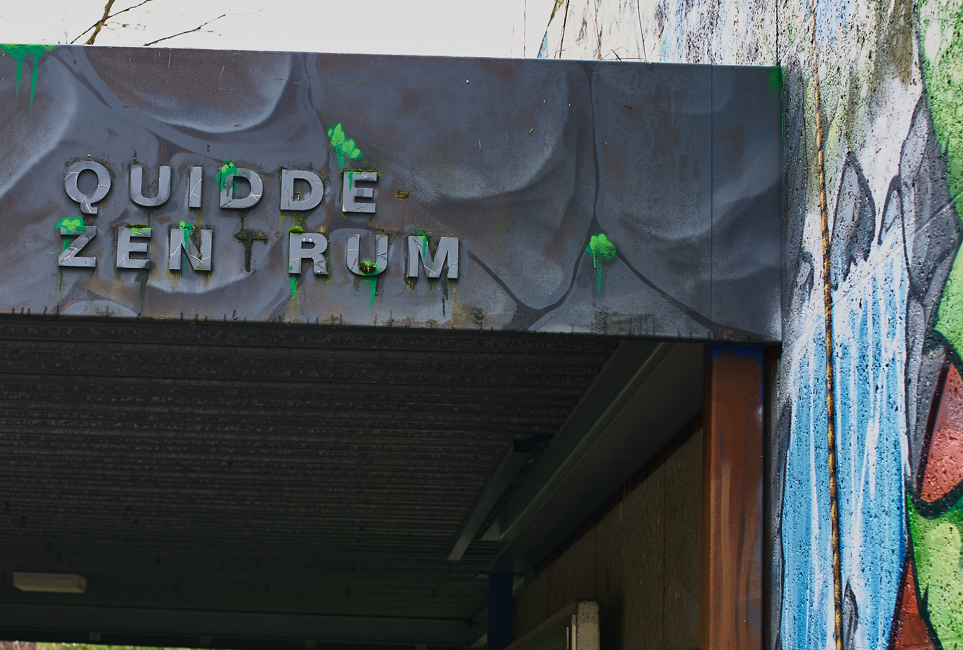 #Neuperlach, #Quiddezentrum, #Kultur, #Kunst, #Kunsttreff, #Streetart, #Grafitties, #Abriss, #Neubau, #CAZ123