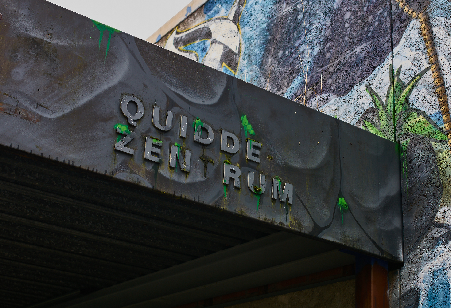 #Neuperlach, #Quiddezentrum, #Kultur, #Kunst, #Kunsttreff, #Streetart, #Grafitties, #Abriss, #Neubau, #CAZ123