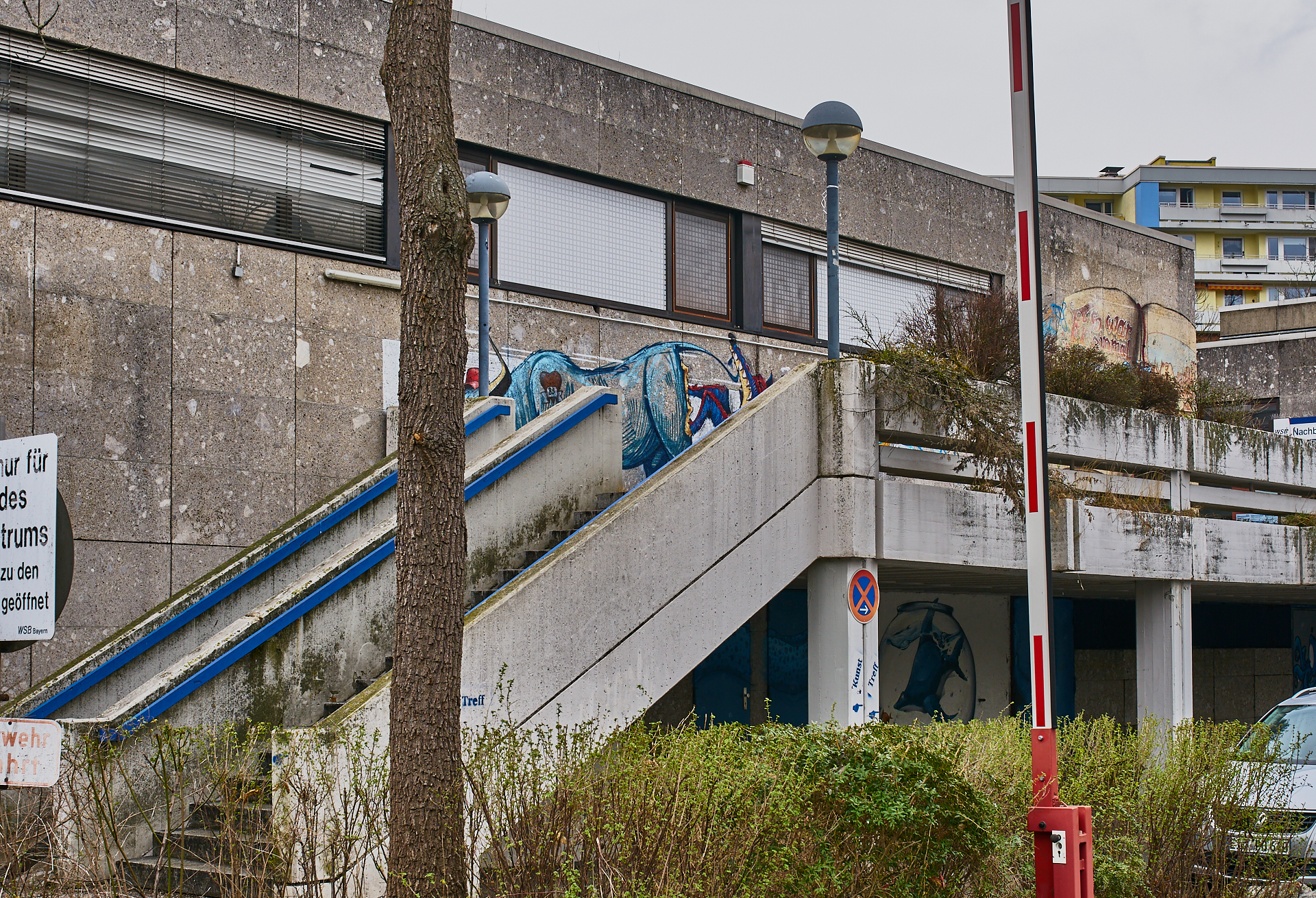 #Neuperlach, #Quiddezentrum, #Kultur, #Kunst, #Kunsttreff, #Streetart, #Grafitties, #Abriss, #Neubau, #CAZ123