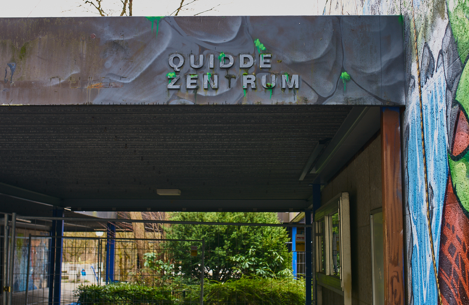 #Neuperlach, #Quiddezentrum, #Kultur, #Kunst, #Kunsttreff, #Streetart, #Grafitties, #Abriss, #Neubau, #CAZ123