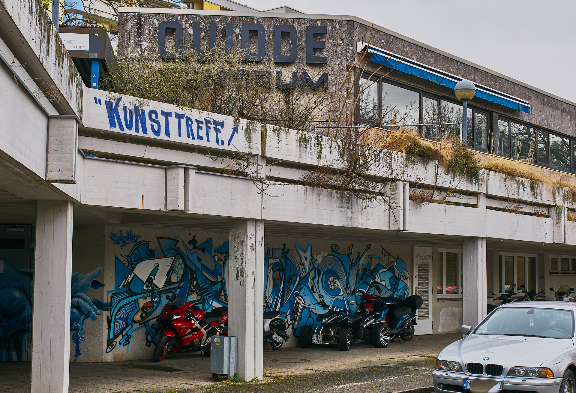 #Neuperlach, #Quiddezentrum, #Kultur, #Kunst, #Kunsttreff, #Streetart, #Grafitties, #Abriss, #Neubau, #CAZ123