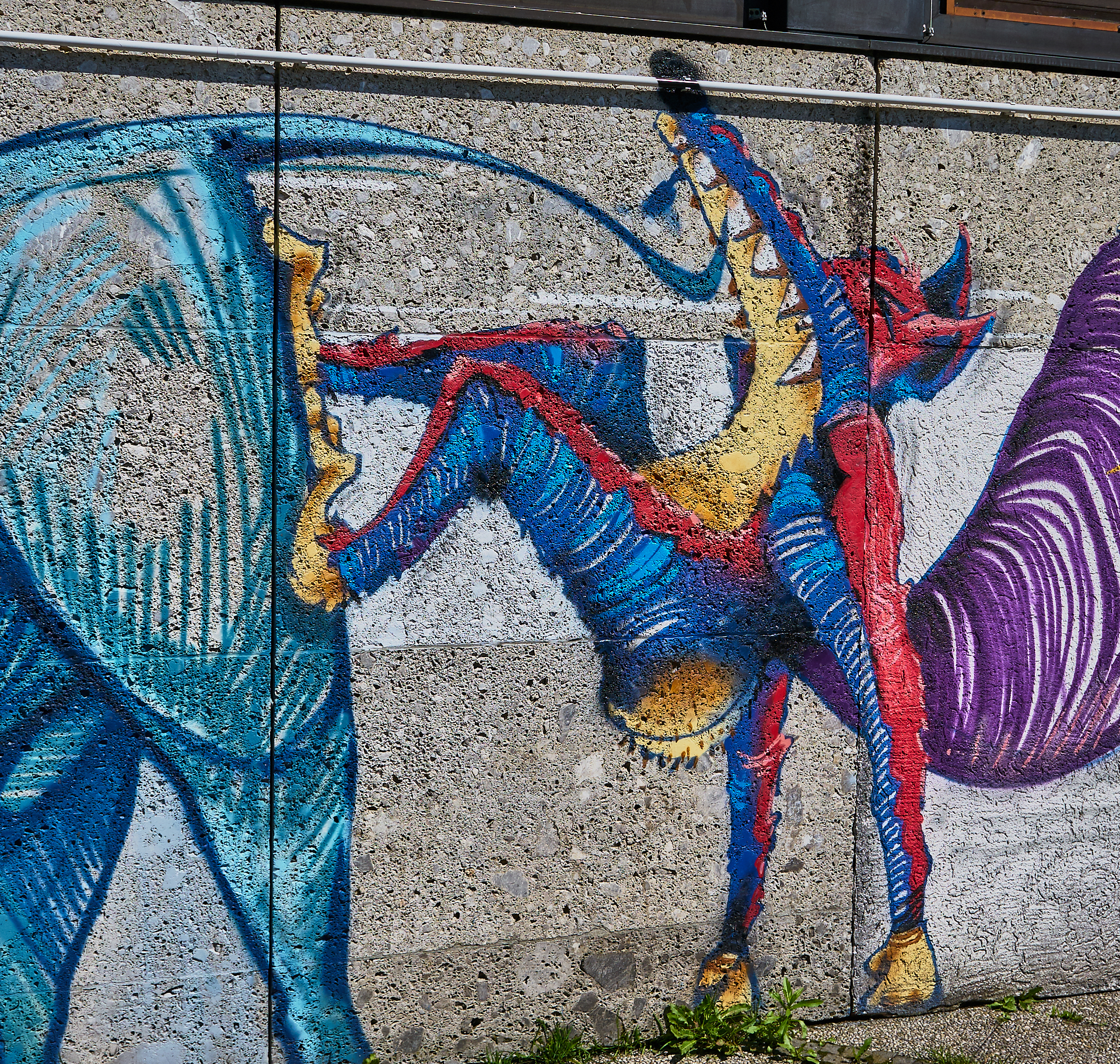 #Neuperlach, #Quiddezentrum, #Kultur, #Kunst, #Kunsttreff, #Streetart, #Grafitties, #Abriss, #Neubau, #CAZ123