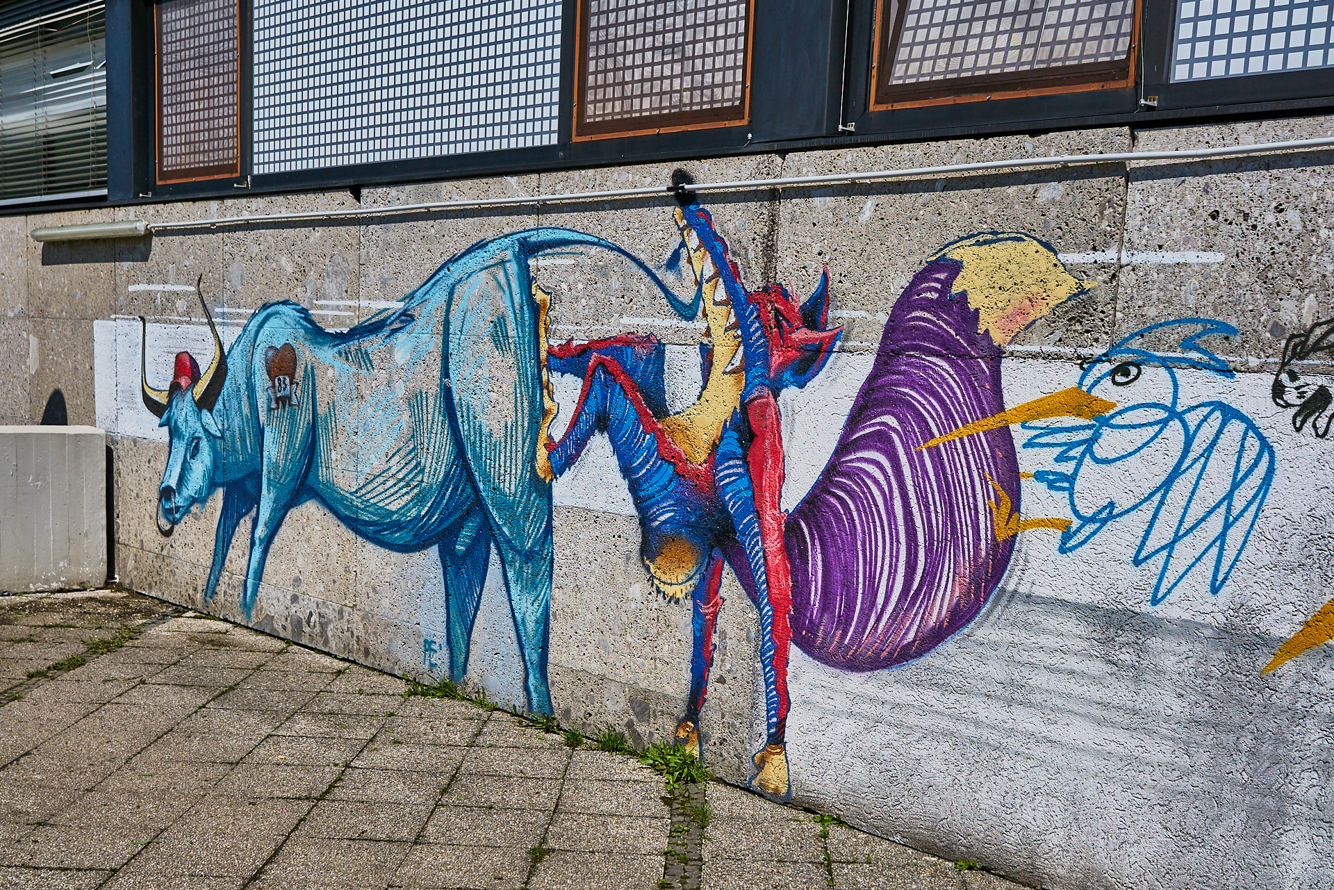 #Neuperlach, #Quiddezentrum, #Kultur, #Kunst, #Kunsttreff, #Streetart, #Grafitties, #Abriss, #Neubau, #CAZ123