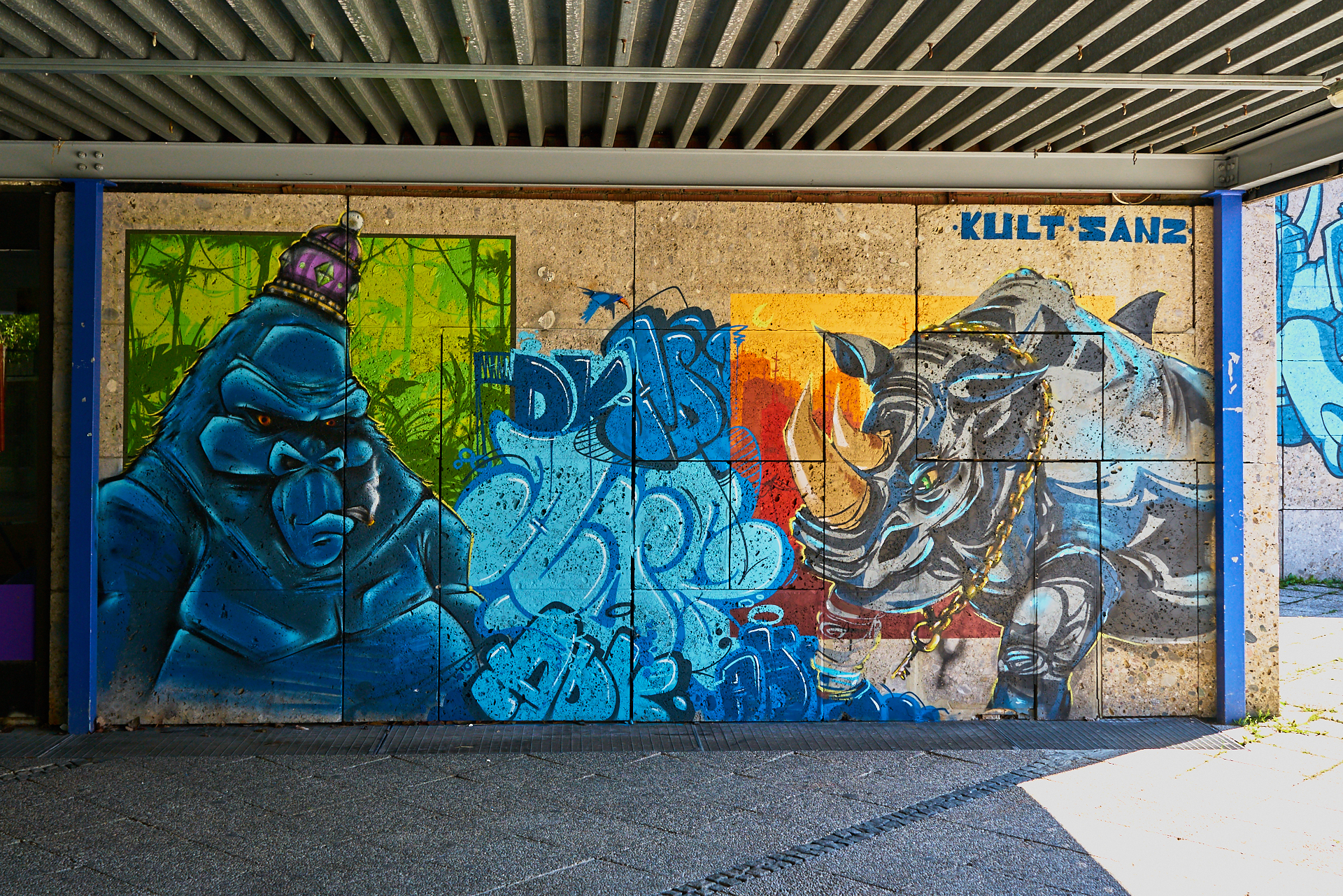 #Neuperlach, #Quiddezentrum, #Kultur, #Kunst, #Kunsttreff, #Streetart, #Grafitties, #Abriss, #Neubau, #CAZ123