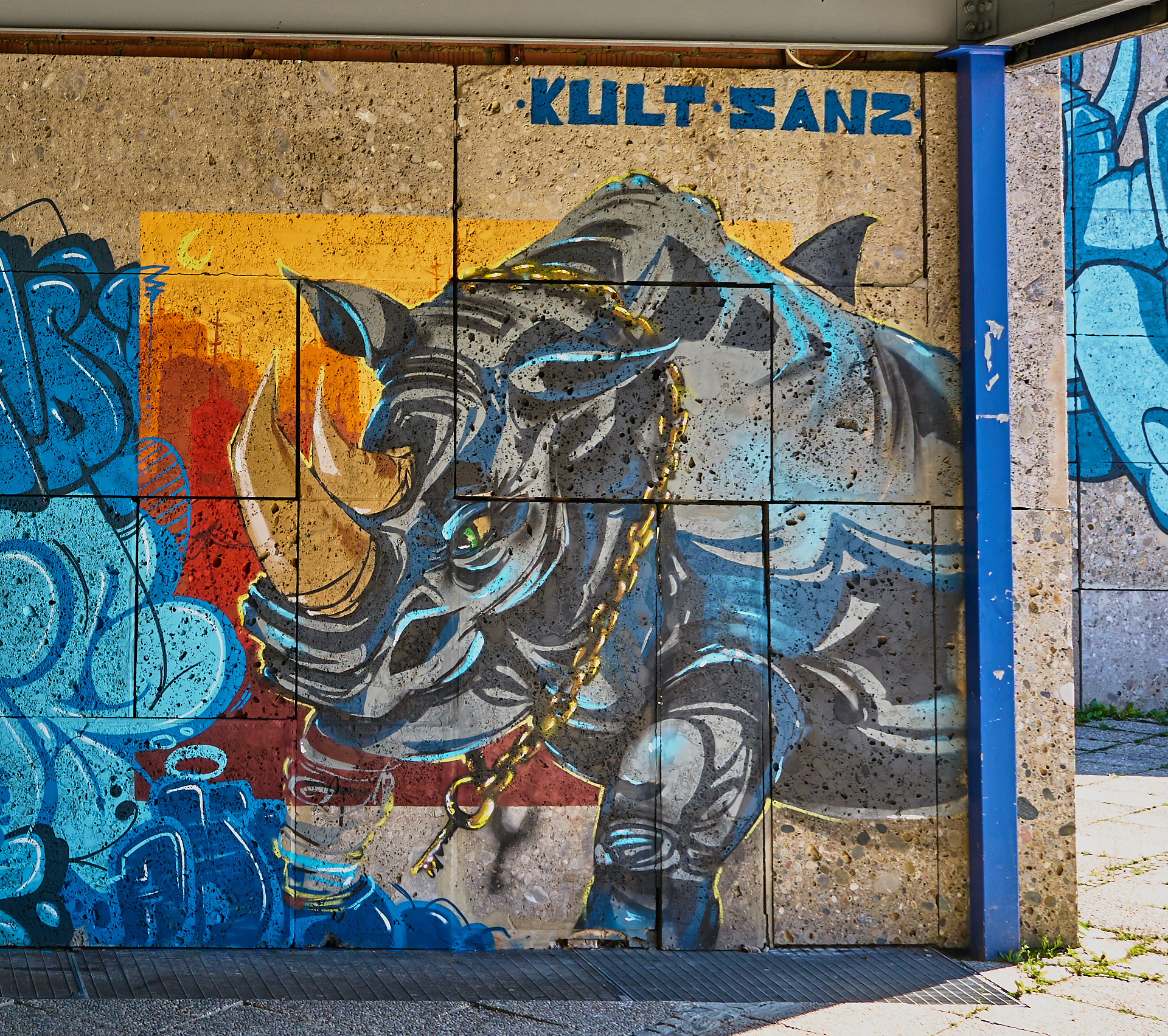 #Neuperlach, #Quiddezentrum, #Kultur, #Kunst, #Kunsttreff, #Streetart, #Grafitties, #Abriss, #Neubau, #CAZ123