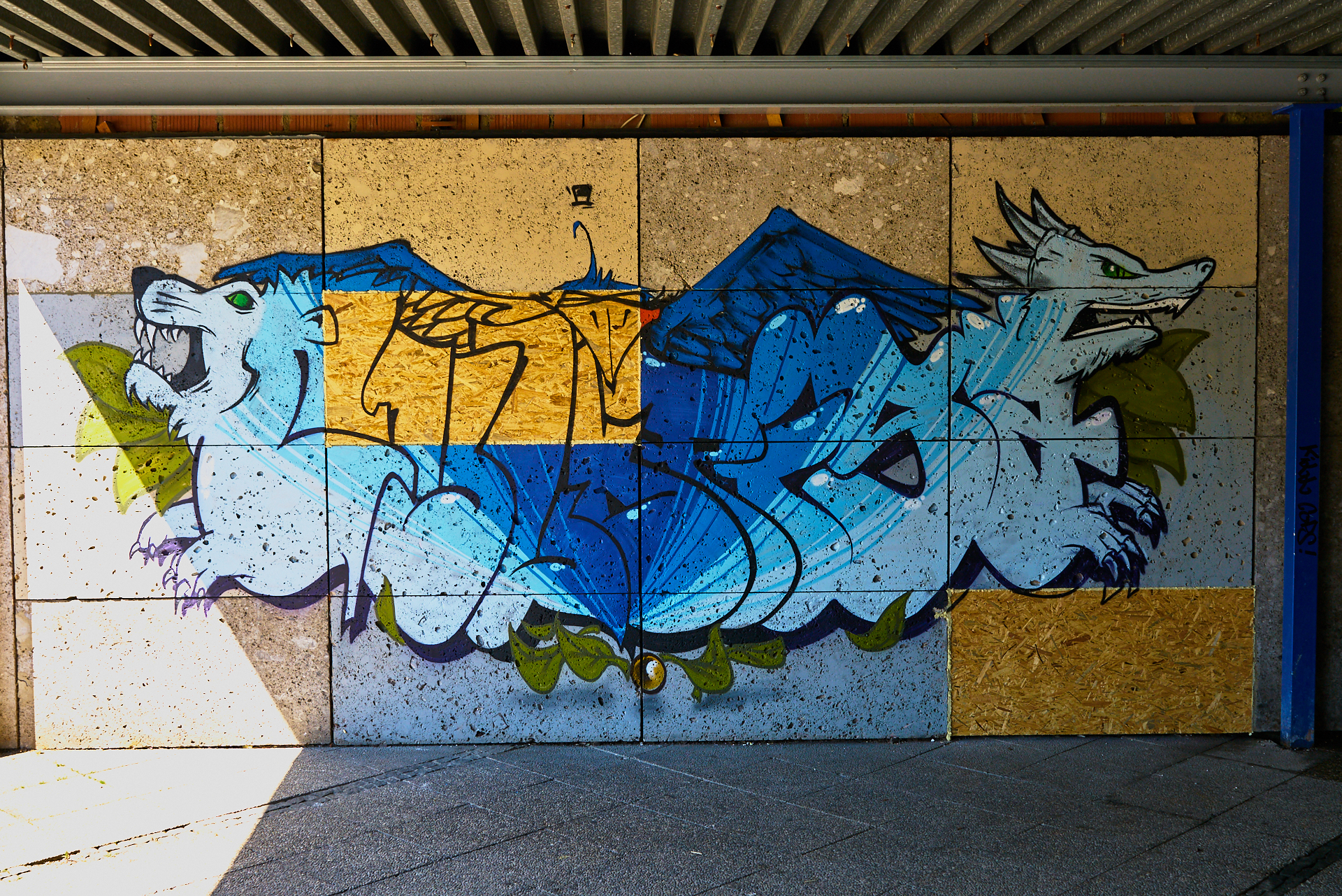 #Neuperlach, #Quiddezentrum, #Kultur, #Kunst, #Kunsttreff, #Streetart, #Grafitties, #Abriss, #Neubau, #CAZ123