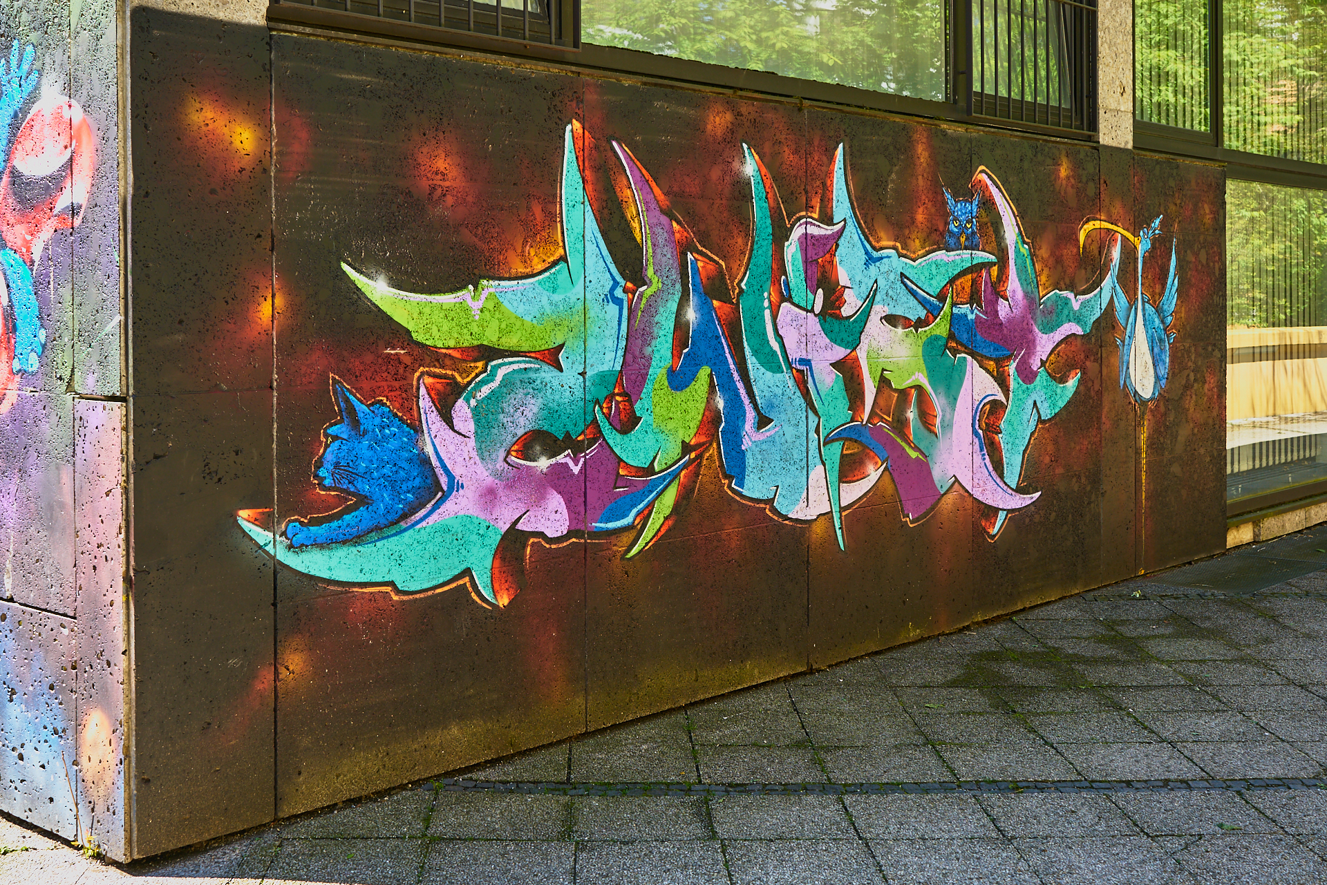 #Neuperlach, #Quiddezentrum, #Kultur, #Kunst, #Kunsttreff, #Streetart, #Grafitties, #Abriss, #Neubau, #CAZ123