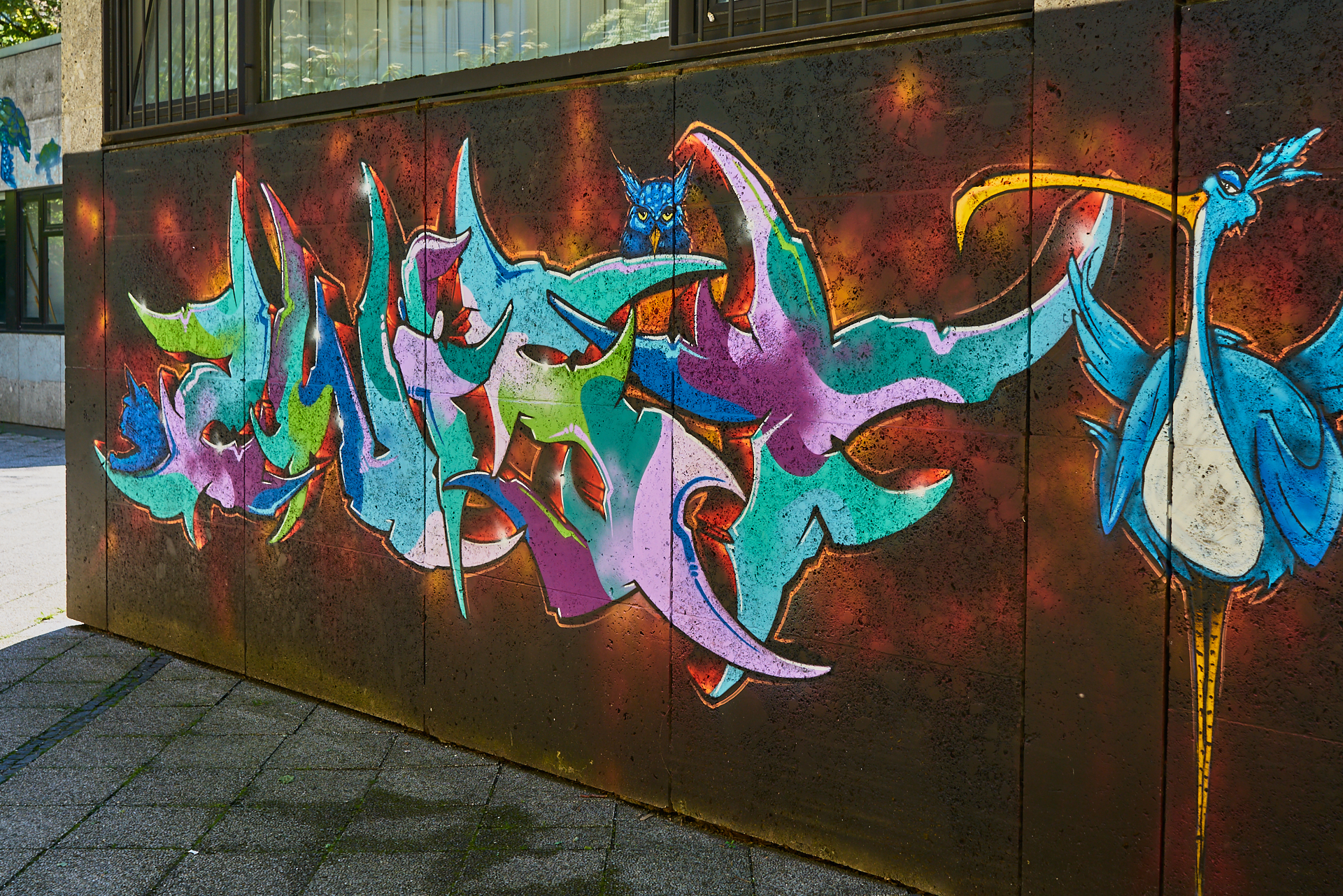 #Neuperlach, #Quiddezentrum, #Kultur, #Kunst, #Kunsttreff, #Streetart, #Grafitties, #Abriss, #Neubau, #CAZ123