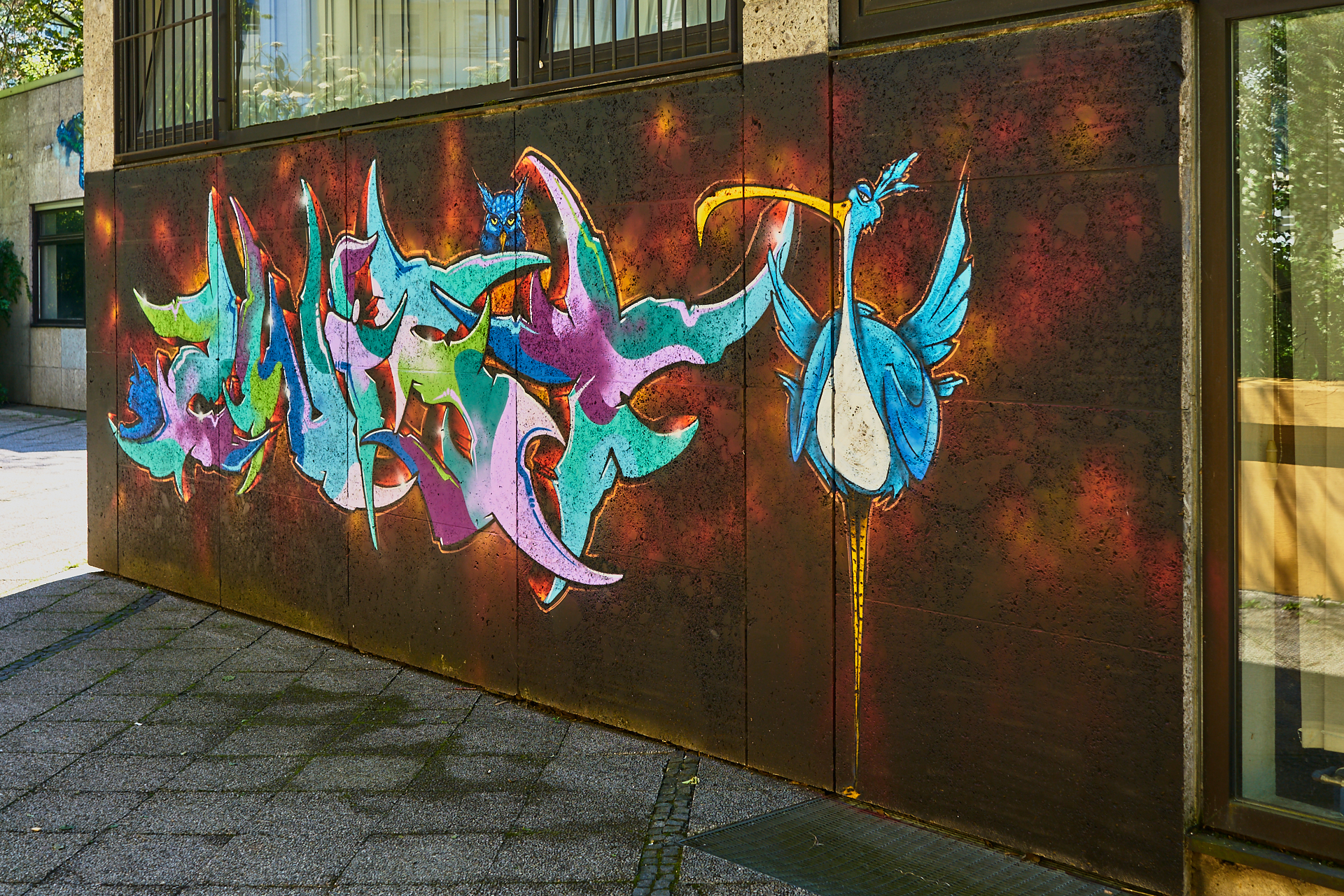 #Neuperlach, #Quiddezentrum, #Kultur, #Kunst, #Kunsttreff, #Streetart, #Grafitties, #Abriss, #Neubau, #CAZ123