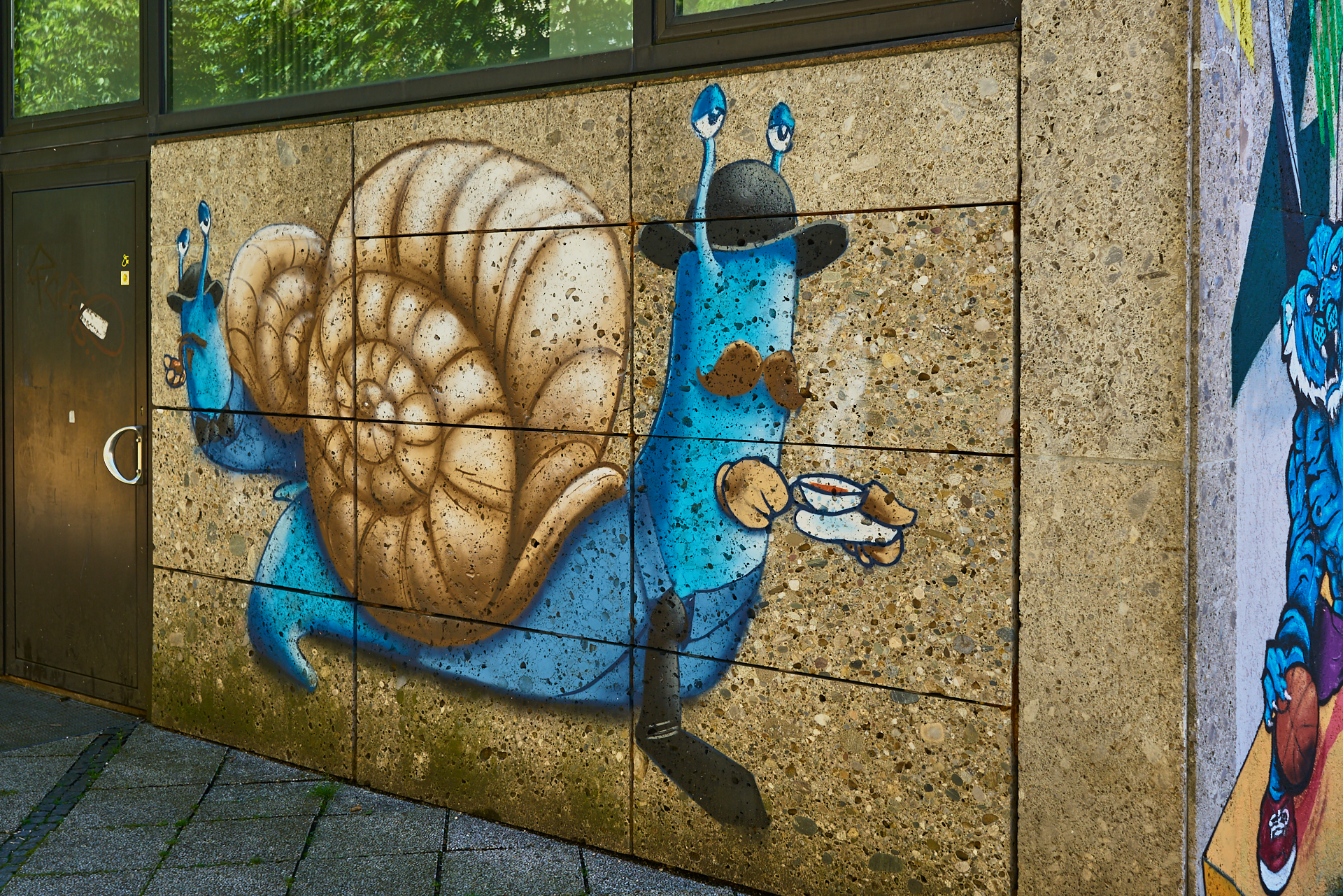 #Neuperlach, #Quiddezentrum, #Kultur, #Kunst, #Kunsttreff, #Streetart, #Grafitties, #Abriss, #Neubau, #CAZ123