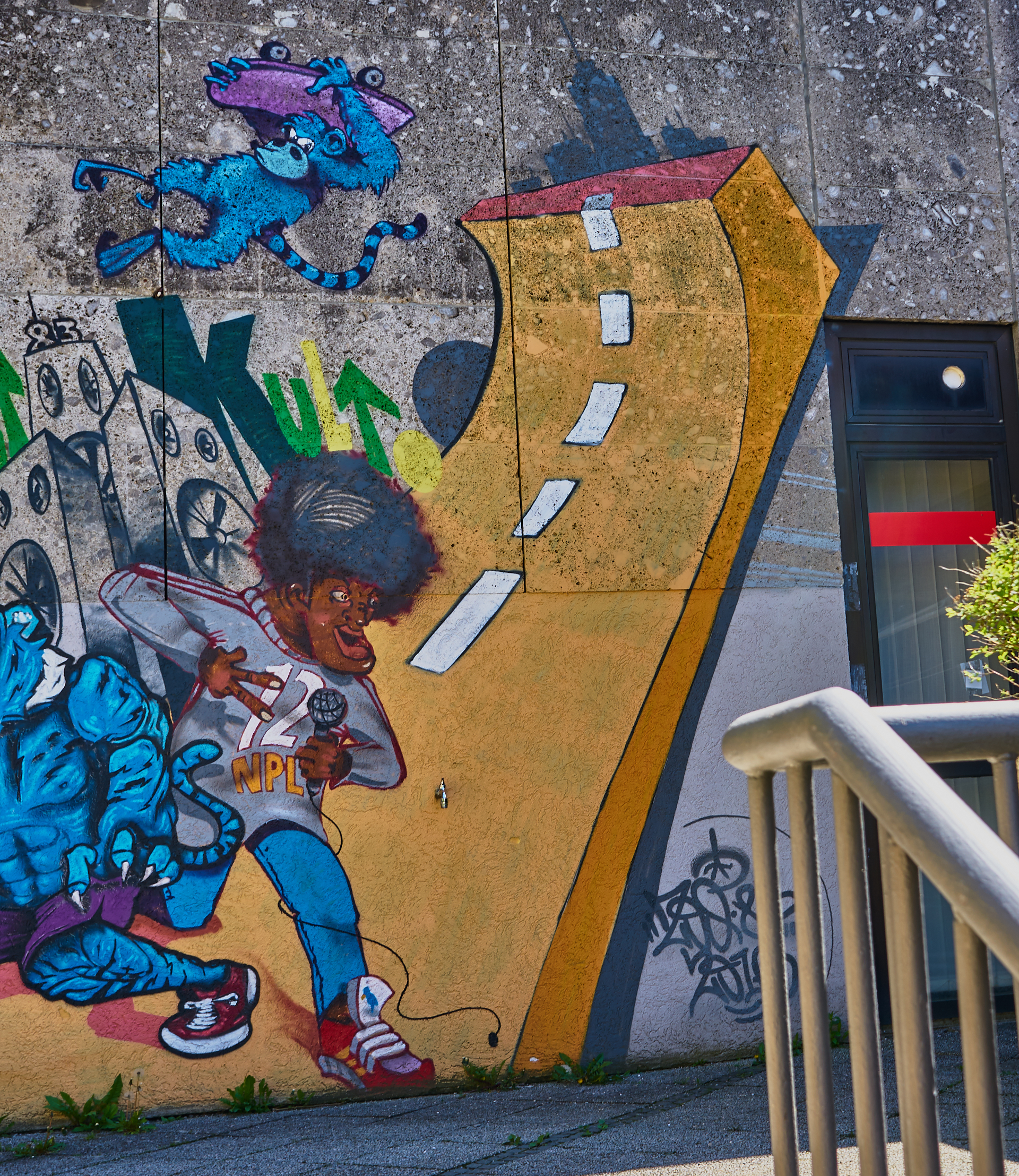 #Neuperlach, #Quiddezentrum, #Kultur, #Kunst, #Kunsttreff, #Streetart, #Grafitties, #Abriss, #Neubau, #CAZ123