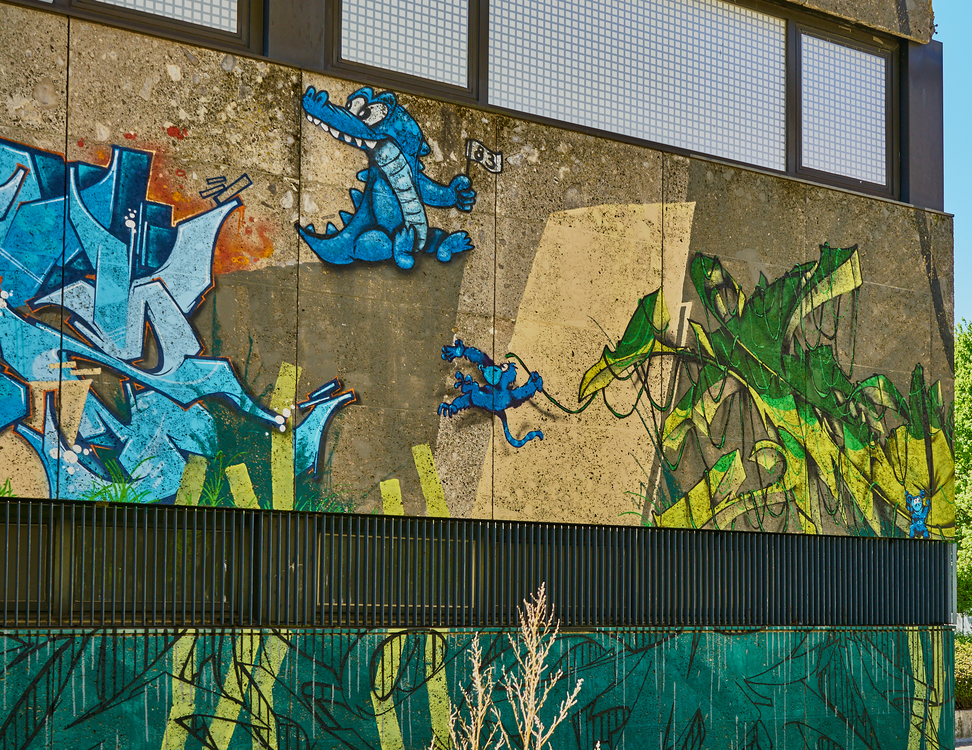 #Neuperlach, #Quiddezentrum, #Kultur, #Kunst, #Kunsttreff, #Streetart, #Grafitties, #Abriss, #Neubau, #CAZ123