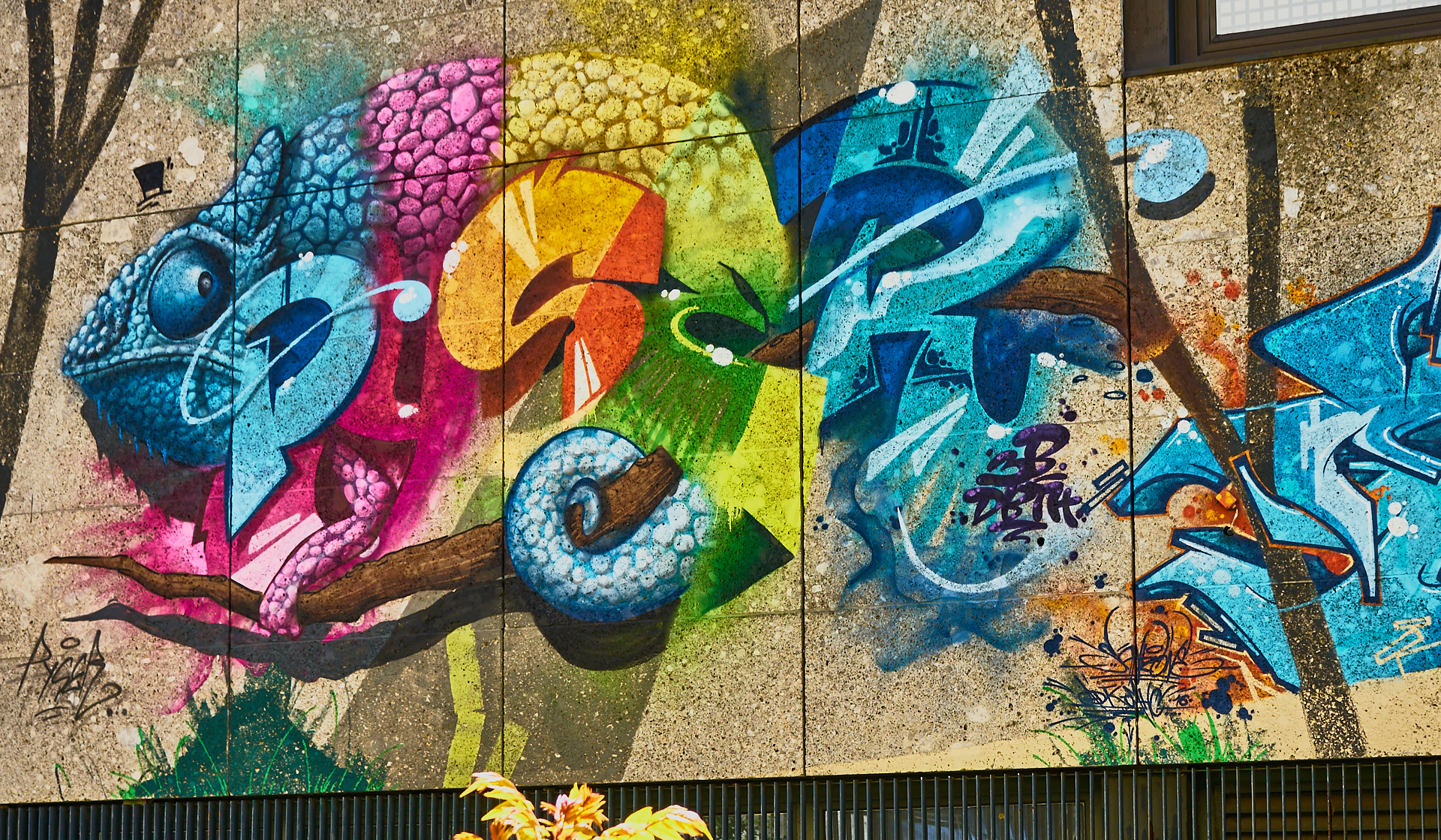 #Neuperlach, #Quiddezentrum, #Kultur, #Kunst, #Kunsttreff, #Streetart, #Grafitties, #Abriss, #Neubau, #CAZ123