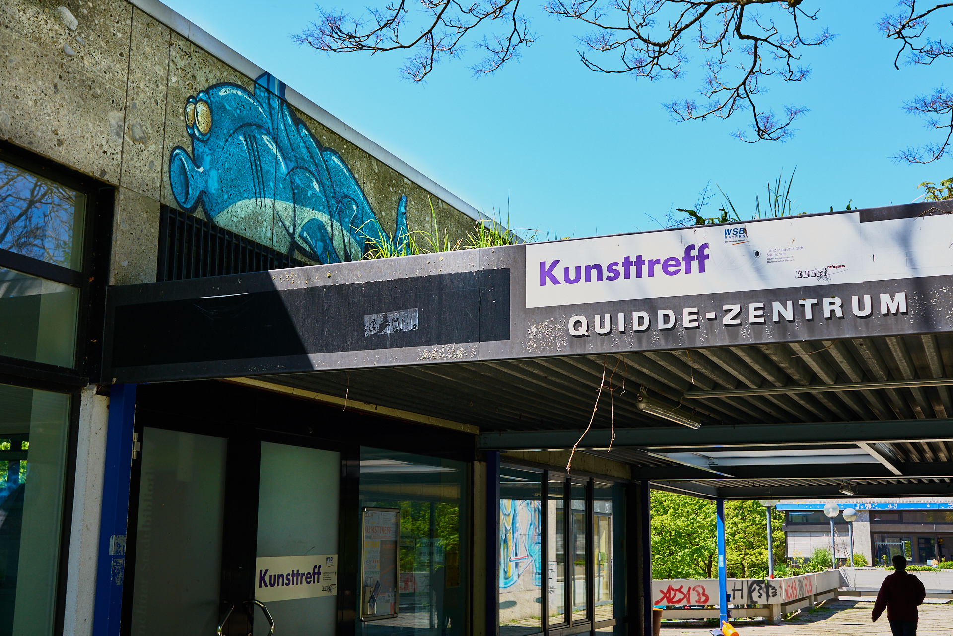 #Neuperlach, #Quiddezentrum, #Kultur, #Kunst, #Kunsttreff, #Streetart, #Grafitties, #Abriss, #Neubau, #CAZ123